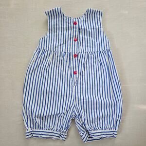 Vintage Stars & Stripes Bubble Romper 4t